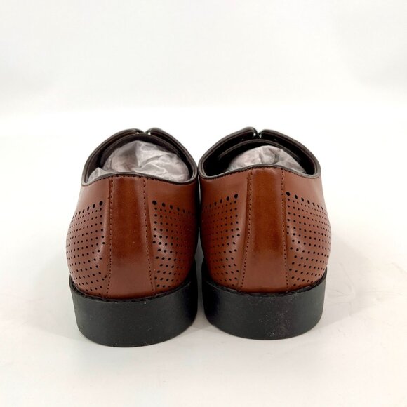 Unlisted by Kenneth Cole Men\'s Lesson Plan Oxfords - Cognac - Size 7M main image 15
